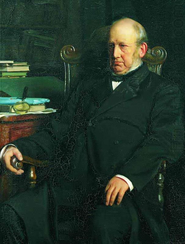 Portrait of Andreas Frederik Krieger, Carl Heinrich Bloch